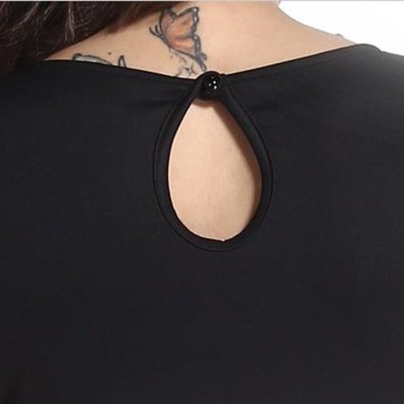 WHITE AND BLACK DRESS - Picture 4 of 6